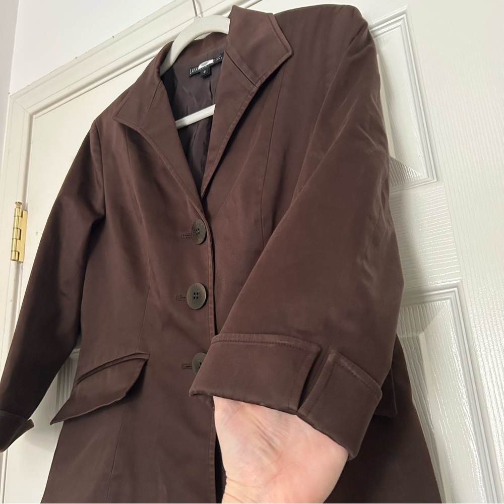 Lafayette 148 Brown Blazer size 6 - Picture 4 of 9